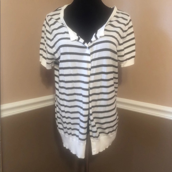 Loft button down sweater - Picture 2 of 4